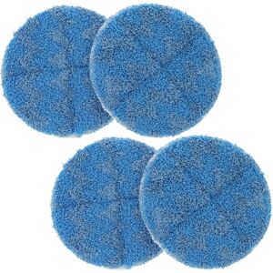 vhbw Cleaning Cloths 4-Pack compatible with Sichler BHS-580.ak, BLS-270 Vacuum Cleaner - 4x cleaning pad - Replacement for Sichler NX-4835-675