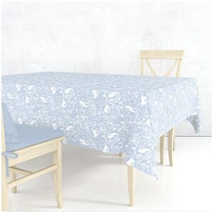 William Morris - Forest Life Blue 132X178cm Cotton Tablecloth