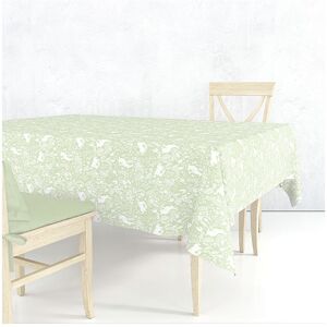 William Morris - Forest Life Green 132X132cm Acrylic Tablecloth