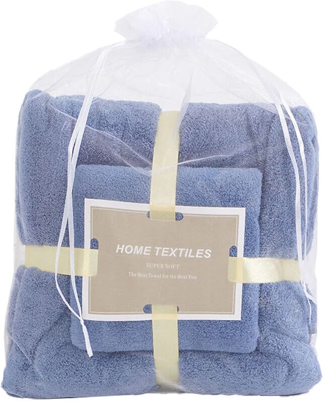 PESCE Bath Towel, Soft, Super Absorbent, Multipurpose Use for Sports, Travel, Fitness, Yoga blue