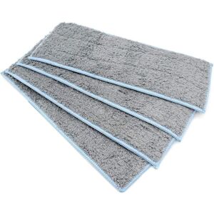 Memkey - Pack of 4 Washable Wet Mopping Pads, Microfiber Cleaning Cloth for Braava Jet M6 Robot