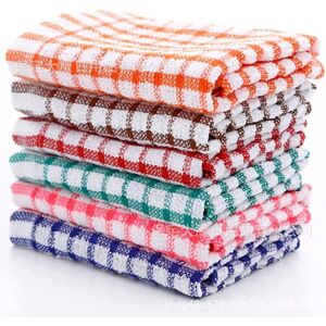CSPARKV 12 Pack Vintage Terry Kitchen Towels (with 10X Hooks), Cotton, Quick Dry, Machine Washable, Dish Cleaning, Hand Towels CSPARKV 12 Pack Vintage Terry Kitchen Towels (with 10X Hooks), Cotton, Quick Dry, Machine Washable, Dish Cleaning, Hand Towels