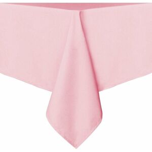 Rose - 140200 cm - Washable polyester tablecloth, stain and wrinkle resistant, pink Rose - 140200 cm - Washable polyester tablecloth, stain and wrinkle resistant, pink