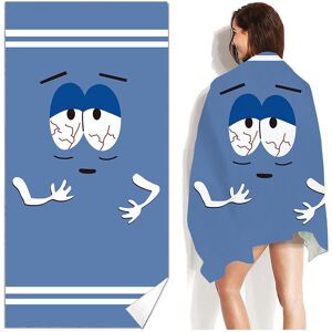 Linghhang - 160x80cm Reversible Microfiber Beach Towel (Big Blue Eyes), Quick Dry Beach Towel, Lightweight Portable Travel Towel Linghhang - 160x80cm Reversible Microfiber Beach Towel (Big Blue Eyes), Quick Dry Beach Towel, Lightweight Portable Travel Towel