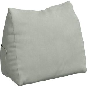 Back Pillow Light Grey 60 x 20 x 50 cm Corduroy Fabric vidaXL Back Pillow Light Grey 60 x 20 x 50 cm Corduroy Fabric vidaXL