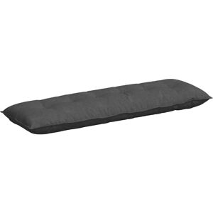 Back Pillow Dark Grey 160 x 50 cm Corduroy Fabric vidaXL Back Pillow Dark Grey 160 x 50 cm Corduroy Fabric vidaXL