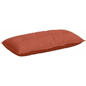 Back Pillow Red Orange 100 x 50 cm Corduroy Fabric vidaXL Back Pillow Red Orange 100 x 50 cm Corduroy Fabric vidaXL