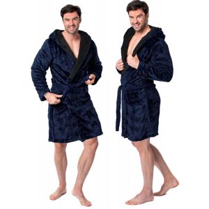 REA Bathrobe Tutumi Jordan Men Dark Blue REA Bathrobe Tutumi Jordan Men Dark Blue