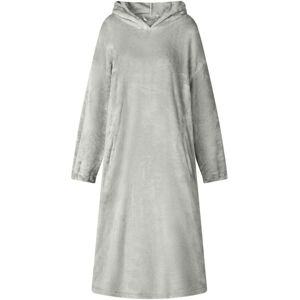 Blanket Hoodie Grey M Flannel vidaXL Blanket Hoodie Grey M Flannel vidaXL