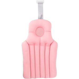 GROOFOO Body Bath Pillow Adult Bathtub Cushion Pillow Headrest Cushion with Hole for Head Neck Support Pink GROOFOO Body Bath Pillow Adult Bathtub Cushion Pillow Headrest Cushion with Hole for Head Neck Support Pink