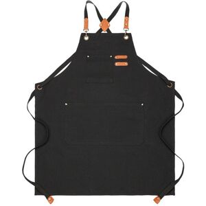 Linghhang - Canvas Aprons, Work Aprons for Men Women, Chef Aprons with Adjustable Strap and 3 Pockets, Kitchen Cooking Artist Painting, Linghhang - Canvas Aprons, Work Aprons for Men Women, Chef Aprons with Adjustable Strap and 3 Pockets, Kitchen Cooking Artist Painting,