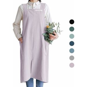 Rose - Cotton Aprons for Women and Men Crossover Apron with Pockets Rose - Cotton Aprons for Women and Men Crossover Apron with Pockets
