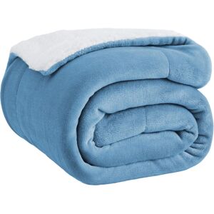 BASETBL Cozy blue-green wool blanket - thick and warm, soft fleece, 50x60 inches BASETBL Cozy blue-green wool blanket - thick and warm, soft fleece, 50x60 inches