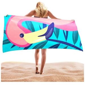 Csparkv - 140x70cm Microfiber Sandproof Beach Towel, Lightweight, Sandproof and Quick Drying Beach Blanket for Sunbathing Outdoor Sports Yoga Csparkv - 140x70cm Microfiber Sandproof Beach Towel, Lightweight, Sandproof and Quick Drying Beach Blanket for Sunbathing Outdoor Sports Yoga