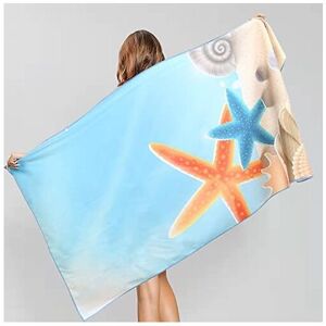 Csparkv - 150x75cm Microfiber Beach Towel Beach Towels Absorbent Towel Ultra Light Portable for Sunbathing Outdoor Sports Yoga (Beach Shells) Csparkv - 150x75cm Microfiber Beach Towel Beach Towels Absorbent Towel Ultra Light Portable for Sunbathing Outdoor Sports Yoga (Beach Shells)