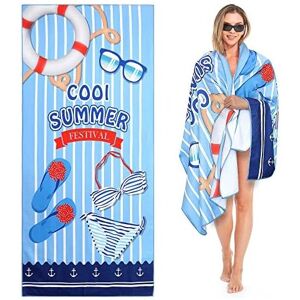 Csparkv - 70x150cm Large Beach Towel Beach Sheet, Microfiber Towel, Sandproof Beach Towel Quick Dry for Beach/Pool/Beach Chairs (Swimwear) Csparkv - 70x150cm Large Beach Towel Beach Sheet, Microfiber Towel, Sandproof Beach Towel Quick Dry for Beach/Pool/Beach Chairs (Swimwear)
