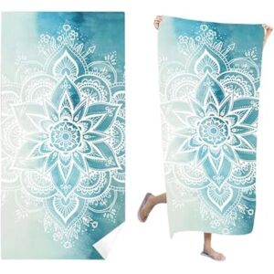 Csparkv - Microfiber Beach Towel 180x90 Anti Sand Large Size Bath Towel Quick Dry Beach Towel for Beach, Travel, Pool, Camping, Yoga, Sea Blue Csparkv - Microfiber Beach Towel 180x90 Anti Sand Large Size Bath Towel Quick Dry Beach Towel for Beach, Travel, Pool, Camping, Yoga, Sea Blue