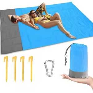 YM INTERNET Waterproof beach mat 200 x 145 cm, portable beach blanket, picnic blanket for travel, camping, hiking YM INTERNET Waterproof beach mat 200 x 145 cm, portable beach blanket, picnic blanket for travel, camping, hiking