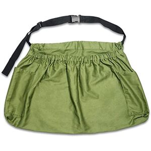 TORMATOR Garden harvest apron, canvas harvest apron waist belt, green TORMATOR Garden harvest apron, canvas harvest apron waist belt, green