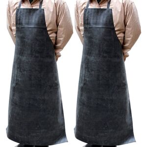 TLILY Heavy Duty Waterproof Rubber Vinyl Apron Industrial pvc Aprons Adjustable Rubber Butcher Apron for Men X2 I352149 TLILY Heavy Duty Waterproof Rubber Vinyl Apron Industrial pvc Aprons Adjustable Rubber Butcher Apron for Men X2 I352149