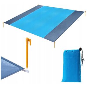 KADAX Picnic Blanket, Beach Blanket made of Polyester, Waterproof, 200x210 cm, Blue KADAX Picnic Blanket, Beach Blanket made of Polyester, Waterproof, 200x210 cm, Blue