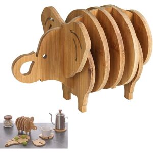 Csparkv - Pieces Coasters, Bamboo Coasters, Table Mats, Protect Your Desk from Scratches or Scuffs, Suitable for Cafe, Restaurant, Office Decoration Csparkv - Pieces Coasters, Bamboo Coasters, Table Mats, Protect Your Desk from Scratches or Scuffs, Suitable for Cafe, Restaurant, Office Decoration