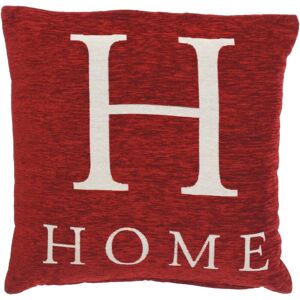 Housewares Words 'Home' Red Cushion - Premier Housewares Words 'Home' Red Cushion - Premier