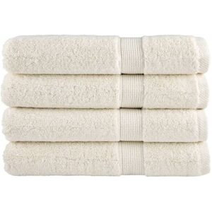 vidaXL Premium Sauna Towels SOLUND 4 pcs Cream - Sauna Towels vidaXL Premium Sauna Towels SOLUND 4 pcs Cream - Sauna Towels