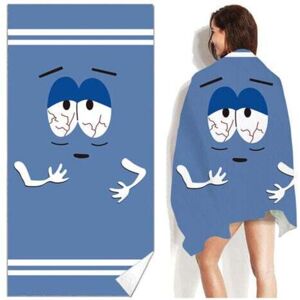 TEHTUY Reversible microfiber beach towel 160x80cm (large blue eyes), quick-drying beach towel, lightweight and portable travel towel TEHTUY Reversible microfiber beach towel 160x80cm (large blue eyes), quick-drying beach towel, lightweight and portable travel towel