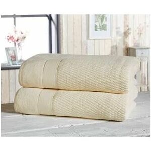 RAPPORT HOME Royal Velvet Towel Bales - Cream - 2 pc RAPPORT HOME Royal Velvet Towel Bales - Cream - 2 pc