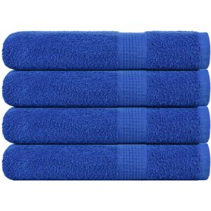Sauna Towels 4 pcs Blue 80x200 cm 360 gsm 100% Cotton Vidaxl Sauna Towels 4 pcs Blue 80x200 cm 360 gsm 100% Cotton Vidaxl