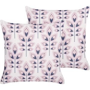 Beliani Garden Cushions - 45x45cm Water-Resistant Modern Decorative Set of 2 Beliani Garden Cushions - 45x45cm Water-Resistant Modern Decorative Set of 2