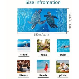 TORMATOR Set of 3 sand-free beach towels, large towels 70 x 150 cm, lightweight, compact, absorbent, quick-drying, for bathing, camping, swimming, travel TORMATOR Set of 3 sand-free beach towels, large towels 70 x 150 cm, lightweight, compact, absorbent, quick-drying, for bathing, camping, swimming, travel
