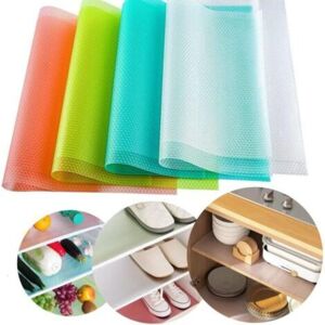 MCBOSON Set of 8 Washable Placemats, PVC Refrigerator Mats, Non-Slip Fridge Mats, Table Mats, Drawer Liners for Kitchen, Restaurant, Dining Table MCBOSON Set of 8 Washable Placemats, PVC Refrigerator Mats, Non-Slip Fridge Mats, Table Mats, Drawer Liners for Kitchen, Restaurant, Dining Table