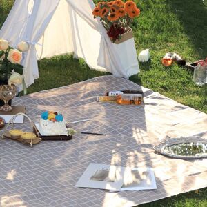 ANPVIZ Thick outdoor mat, casual, large, compact, stylish, large, waterproof, picnic blanket, Nordic tablecloths, simple, stylish, foldable picnic mat ANPVIZ Thick outdoor mat, casual, large, compact, stylish, large, waterproof, picnic blanket, Nordic tablecloths, simple, stylish, foldable picnic mat