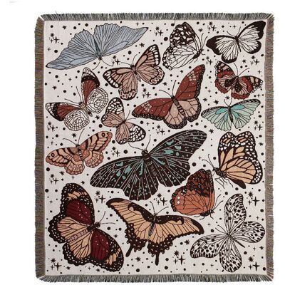 LINGHHANG - Manta - Butterflies - Throw blanket LINGHHANG - Manta - Butterflies - Throw blanket
