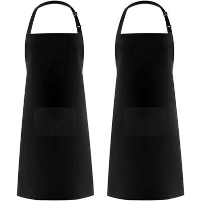 YMYNY 2 Pack) Cooking Aprons for Men and Women, Cooking Tool Holder Aprons with 2 Pockets for bbq, Adjustable Gardening Apron for Adults for Gardening mumu YMYNY 2 Pack) Cooking Aprons for Men and Women, Cooking Tool Holder Aprons with 2 Pockets for bbq, Adjustable Gardening Apron for Adults for Gardening mumu