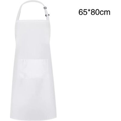Linghhang - Apron, 65x80 cm, white, in blister, 1 piece, You can create your own creative design of your favorite patterns Linghhang - Apron, 65x80 cm, white, in blister, 1 piece, You can create your own creative design of your favorite patterns