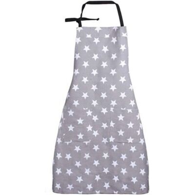 MCBOSON Apron Kitchen Apron (Grey), Women's Kitchen Apron Cooking Apron, Adjustable Cotton Linen Apron for Family Kitchen Restaurant Barbecue MCBOSON Apron Kitchen Apron (Grey), Women's Kitchen Apron Cooking Apron, Adjustable Cotton Linen Apron for Family Kitchen Restaurant Barbecue