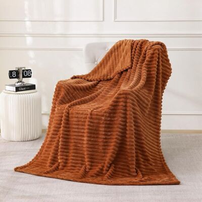 SNQ Caramel-colored sofa cover, 70x100cm, 1 piece, comfortable throw for autumn and Halloween bedroom decoration SNQ Caramel-colored sofa cover, 70x100cm, 1 piece, comfortable throw for autumn and Halloween bedroom decoration
