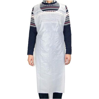 Ccykxa - 100 Pcs Disposable Aprons Waterproof Stain Resistant Plastic Aprons for Adults Kids Painting Cooking Ccykxa - 100 Pcs Disposable Aprons Waterproof Stain Resistant Plastic Aprons for Adults Kids Painting Cooking