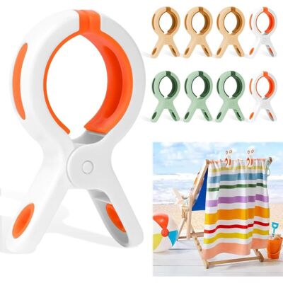 CCYKXA Beach Towel Clip, 9PCS Windproof Beach Towel Clip, Durable Large Plastic Clip, for Clothes, Towel, Quilt, Bath Sheets, Blanket CCYKXA Beach Towel Clip, 9PCS Windproof Beach Towel Clip, Durable Large Plastic Clip, for Clothes, Towel, Quilt, Bath Sheets, Blanket