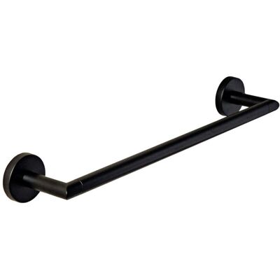 Cosmic WJC419A1064036 - Matte Black Brass Towel Holder - 50x71x400 mm Cosmic WJC419A1064036 - Matte Black Brass Towel Holder - 50x71x400 mm