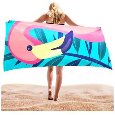Csparkv - 140x70cm Microfiber Sandproof Beach Towel, Lightweight, Sandproof and Quick Drying Beach Blanket for Sunbathing Outdoor Sports Yoga Csparkv - 140x70cm Microfiber Sandproof Beach Towel, Lightweight, Sandproof and Quick Drying Beach Blanket for Sunbathing Outdoor Sports Yoga