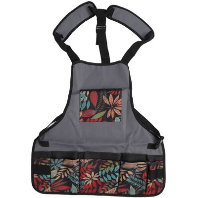 Groofoo - Gardening Apron with Pockets Water Resistant Washable Oxford Cloth Work Apron for Gardeners Artist Painting Groofoo - Gardening Apron with Pockets Water Resistant Washable Oxford Cloth Work Apron for Gardeners Artist Painting