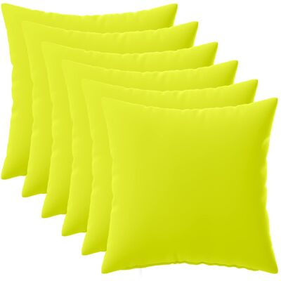 Throw Pillow 6 Pcs Heerlen Bright Green 30 X 30 Cm Polyester Vidaxl Throw Pillow 6 Pcs Heerlen Bright Green 30 X 30 Cm Polyester Vidaxl