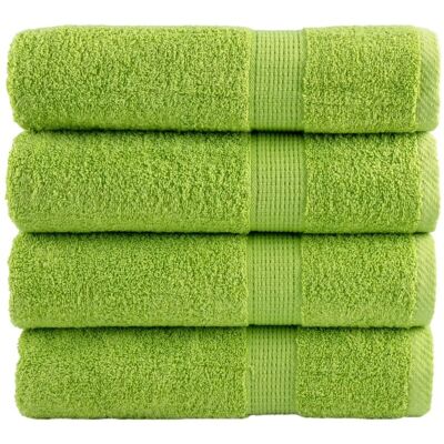 vidaXL Premium Sauna Towels Apple Green - Towels vidaXL Premium Sauna Towels Apple Green - Towels