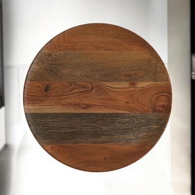 Serving Plate - Wood - L28 x W28 x H2 cm Serving Plate - Wood - L28 x W28 x H2 cm