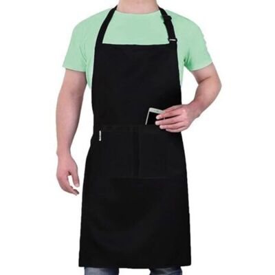 MCBOSON Women's Kitchen Apron, Waterproof with 2 Pockets, Adjustable Men's Kitchen Apron with Long Straps, Professional Aprons for Men and Women, MCBOSON Women's Kitchen Apron, Waterproof with 2 Pockets, Adjustable Men's Kitchen Apron with Long Straps, Professional Aprons for Men and Women,