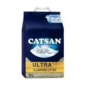 Mars Catsan Ultra Clumping Odour Control Cat Litter - 5ltr - 811524